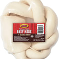 CADET GOURMET BRAIDED RAWHIDE DONUT 5 IN NATURAL