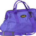 GATSBY NYLON GROOMING TOTE 14X10 IN PURPLE