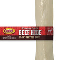 CADET GOURMET KNOTTED RAWHIDE BONE 13-14 IN NATURAL