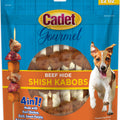 CADET GOURMET TRIPLE FLAVORED SHISH KABOBS 12 OZ CHICKEN/DUCK/SW