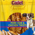 CADET GOURMET PORKHIDE & CHICKEN TWISTS 7 OZ-22 PK CHICKEN