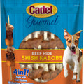 CADET GOURMET BEEF HIDE SHISH KABOBS 4 IN 1 5 IN- 24 OZ CHICKEN/LIVER/S