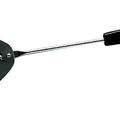 SPOT LITTER SCOOP W/PLASTIC HANDLE 12.5 IN CHROME