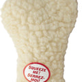 SPOT FLEECE BONE 9 IN TAN