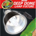 MINI DEEP DOME LAMP FIXTURE 5.5 IN-100 WATT BLACK