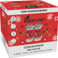 PERKY-PET HUMMINGBIRD NECTAR CONCENTRATE 12 OZ-4 PK RED
