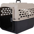 PETMATE VARI KENNEL 28X21 IN TAUPE/BLACK