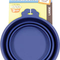 3C BLU Trav Pet Bowl
