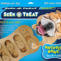 SPOT SEEK-A-TREAT SHUFFLE BONE 9.5 IN TAN