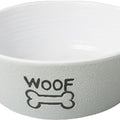 SPOT NANTUCKET WOOF DISH 5 IN GRAY