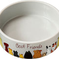 SPOT BEST FRIENDS STONEWARE DOG DISH 7 IN