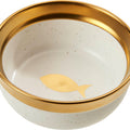 SPOT MALIBU CAT DISH 5 IN GOLD