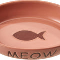 SPOT PORTOFINO OVAL CAT DISH 6 IN PINK