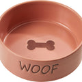 SPOT PORTOFINO DOG DISH 5 IN PINK
