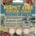 HERMIT CRAB MINERAL BLOCKS W/ADDED FOOD 3 PK