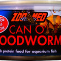 CAN O' BLOODWORMS HIGH PROTEIN FISH FOOD 3.2 OZ