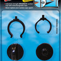 MAGCLIP MAGNET SUCTION CUPS 6 PK BLACK