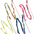 SPOT CAT PRANCER FLEECE FRENZY WAND 60 IN ASSORTED