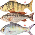 SPOT HUG'N KICK GONE FISHIN W/ CATNIP 8.5 IN ASSORTED