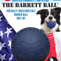 SPOT BARRETT BALL 4 IN BLUE