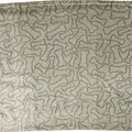 SPOT SNUGGLER BONES BLANKET 40X60 IN GRAY