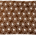 SPOT SNUGGLER PAWS/CIRCLE BLANKET 30X40 IN BROWN