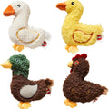 LOVE THE EARTH BARNYARD BIRD CAT TOY 4 IN