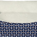 SLEEP ZONE TOSSED BONES BED 30 IN NAVY
