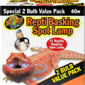 REPTI BASKING SPOT LAMP 40 WATT-2 PK