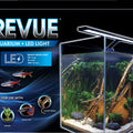 PUREVUE RIMLESS AQUARIUM + LED LIGHT 12 GAL