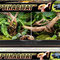 REPTIHABITAT DOUBLE DOOR TERRARIUM 10 GAL-20X10X12
