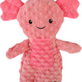 AXOLOTL STUFFING FREE PLUSH DOG TOY 14 IN ASSORTED