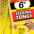 FEEDING TONGS 6IN