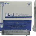 LUER LOCK DISPOSABLE SYRINGE 60 CC/20 BOX