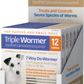DURVET TRIPLE WORMER FOR PUPPIES & SMALL DOGS 6-25 LB-12 CT