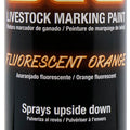 PRIMA GLO SPRAY FLUORESCENT LIVESTOCK MARK PAINT 13 OZ ORANGE