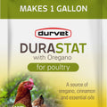 DURVET DURASTAT W/OREGANO FOR POULTRY