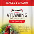 DURVET VITAMINS & ELECTROLYTES FOR POULTRY 5 GM-40 PK