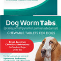 DURVET DOG WORM TABS 26-60 LB-2 CT