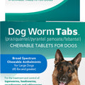 DURVET DOG WORM TABS > 45 LB-2 CT