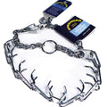 HERM SPRENGER ULTRA CHROME PRONG COLLAR W/LATCH 3 MM-18 IN SILVER
