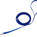 SINGLE PLY DOG LEASH 3/8 IN X 6 FT BLUE