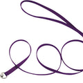 SINGLE PLY DOG LEASH 3/8 IN X 6 FT PURPLE