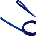 SINGLE PLY DOG LEASH 5/8 IN X 6 FT BLUE