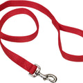 DOUBLE PLY DOG LEASH 1 IN X 4 FT RED