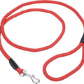 ROPE DOG LEASH 1/2 IN X 6 FT RED