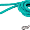 ROPE DOG LEASH 1/2 IN X 6 FT TEAL BLUE
