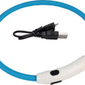 USB LIGHT-UP NECK RING 24 IN BLUE