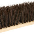POLY PALMYRA STREET BROOM HEAD ONLY 16 IN BROWN