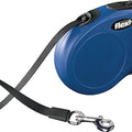 FLEXI CLASSIC TAPE RETRACTABLE LEASH MD-16 FT-55 LB BLUE